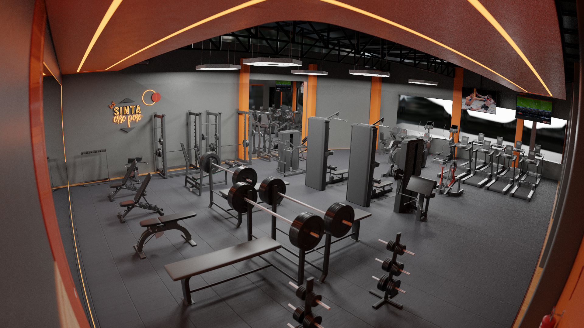 Imagem ilustrativa da nova academia